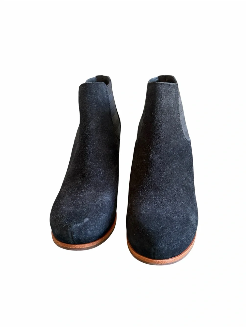 Kork Ease Shirome Black Suede Ankle Boots - Picture 4 of 8